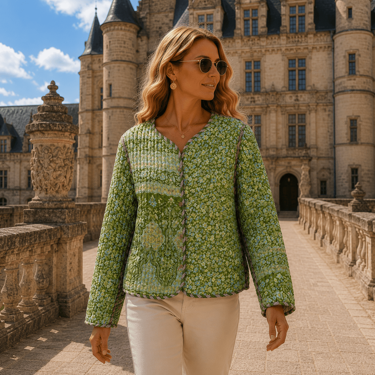 Chaqueta Corta Amaira 100% en Seda