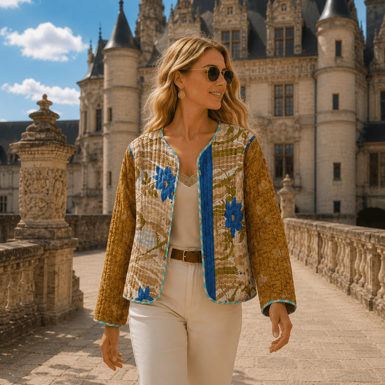 Chaqueta Corta Kyra 100% en Seda