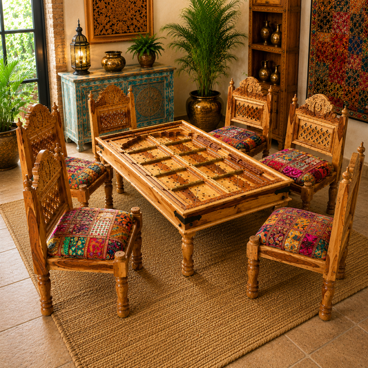 Set de Comedor Raj Mahal