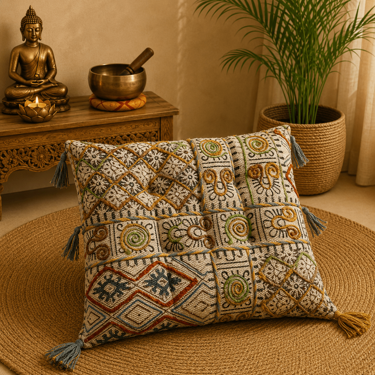Cojín Bikaner - BOUTIQUEDELAINDIA