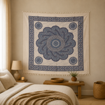 Tapiz decorativo grande, tapiz de pared, tapiz mandala, tela decorativa, Boutique de la India en Colombia 