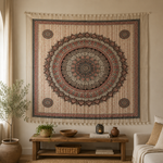 Tapiz decorativo grande, tapiz de pared, tapiz mandala, tela decorativa, Boutique de la India en Colombia 