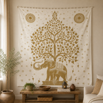 Tapiz decorativo grande, tapiz de pared, tapiz mandala, tela decorativa, Boutique de la India en Colombia 