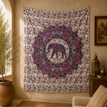 Tapiz decorativo grande, tapiz de pared, tapiz mandala, tela decorativa, Boutique de la India en Colombia 