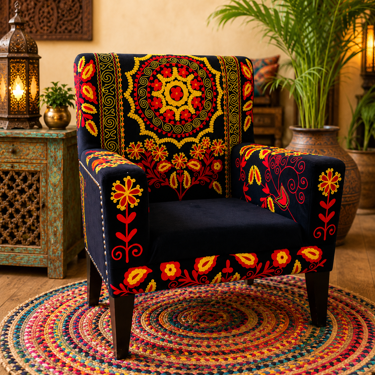 Sillón o Poltrona Lotus Noir