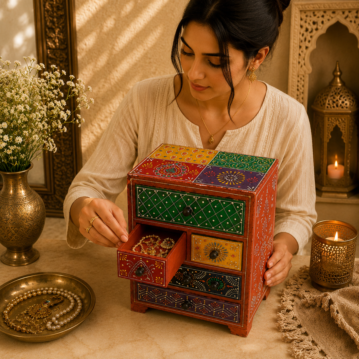 Joyero Organizador Bhumi