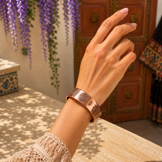 Copper Surya Kavach Bracelet