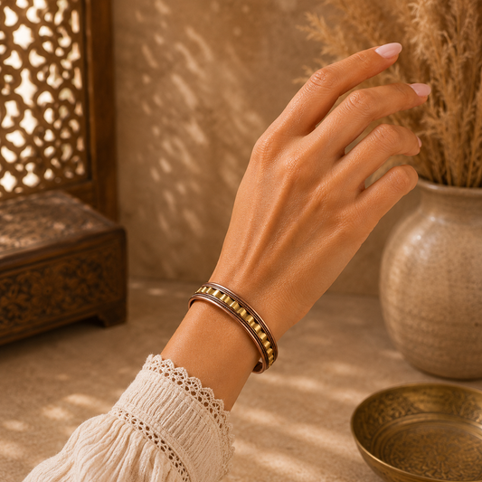 Omkara Copper Bracelet
