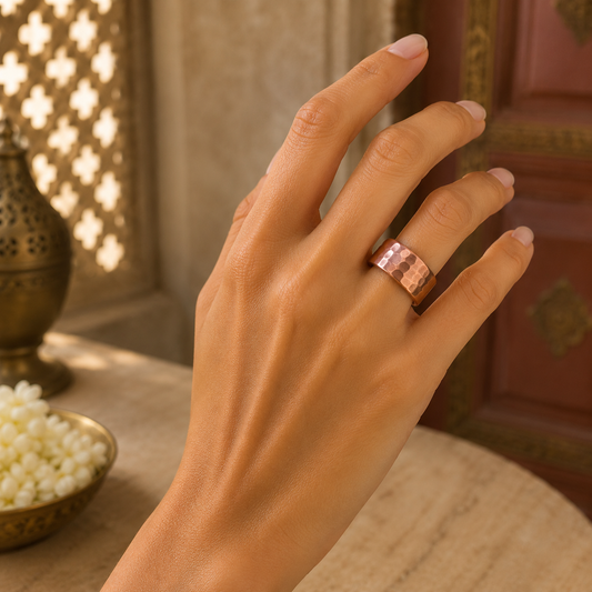 Anillo Fuerza Ancestral de Cobre