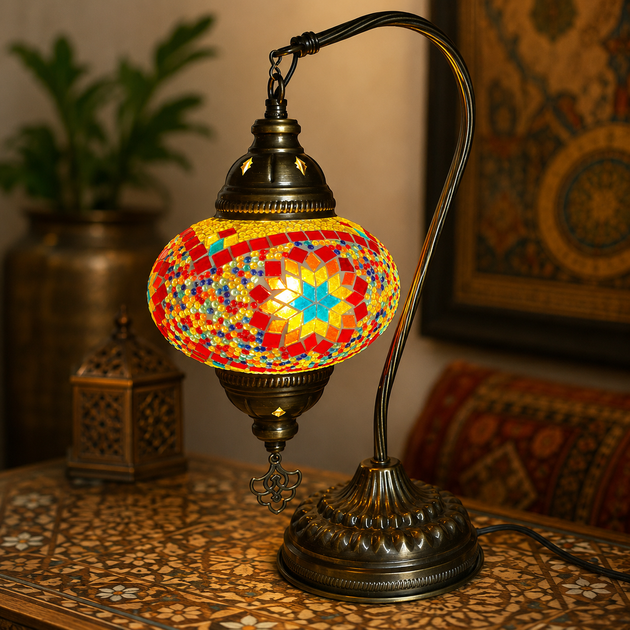 Lámpara Mosaico Oriental