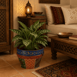 Matera Decorativa Rangoli Pintada Pequeña - BOUTIQUEDELAINDIA