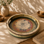 Bandeja Artesanal Mandala Veda Grande - BOUTIQUEDELAINDIAENCOLOMBIA