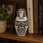 Figura Decorativa Caja Sarcófago Guardián del Nilo - BOUTIQUEDELAINDIA