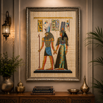 Cuadro Egipcio Decorativo Grande  BOUTIQUEDELAINDIAENCOLOMBIA