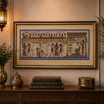 Cuadro Egipcio Decorativo Grande  BOUTIQUEDELAINDIAENCOLOMBIA