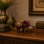 Elefante Decorativo Shakti Imperial Rojo - BOUTIQUEDELAINDIAENCOLOMBIA