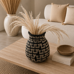 Canasto, Jarrón Werrengue, Artesanía Colombiana - BOUTIQUEDELAINDIA