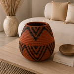 Canasto, Jarrón Werrengue, Artesanía Colombiana - BOUTIQUEDELAINDIA