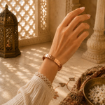 Brazalete cobre, brazalete hindú, pulsera cobre, cobre martillado - BOUTIQUEDELAINDIA
