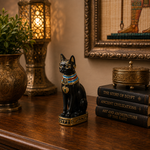 Figura Egipcia Bastet Guardiana de Protección - BOUTIQUEDELAINDIA