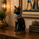 Figura Egipcia Bastet Guardiana de Protección - BOUTIQUEDELAINDIA