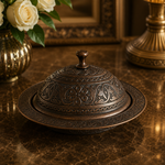 Set de Té Oriental con Bandeja Ornamentada - BOUTIQUEDELAINDIA