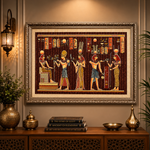 Cuadro Egipcio Decorativo - BOUTIQUEDELAINDIAENCOLOMBIA