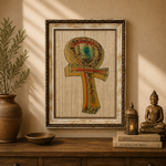 Cuadro Egipcio Decorativo - BOUTIQUEDELAINDIAENCOLOMBIA