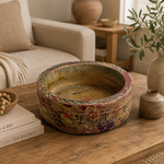 Cuenco Decorativo de Madera Pintado a Mano - BOUTIQUEDELAINDIA