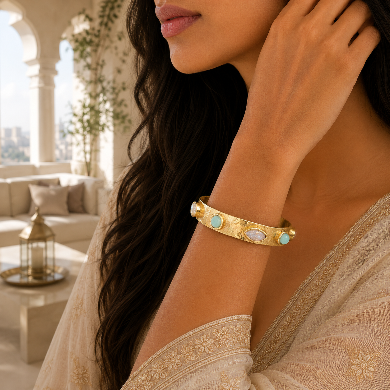 Brazalete Tara Chandrika de la Luz Celestial