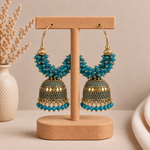 Aretes Jhumka Samira en Bronce - BOUTIQUEDELAINDIA