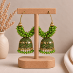 Aretes Jhumka Harini en Bronce - BOUTIQUEDELAINDIA