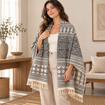 Manta Decorativa 100% Algodón Artesanal - BOUTIQUEDELAINDIA