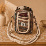 Bolso Bandolera Himalaya de Hemp Multicolor - BOUTIQUEDELAINDIA
