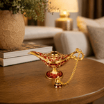 Figura Decorativa Mini Lámpara de Aladino Noor Roja - BOUTIQUEDELAINDIA