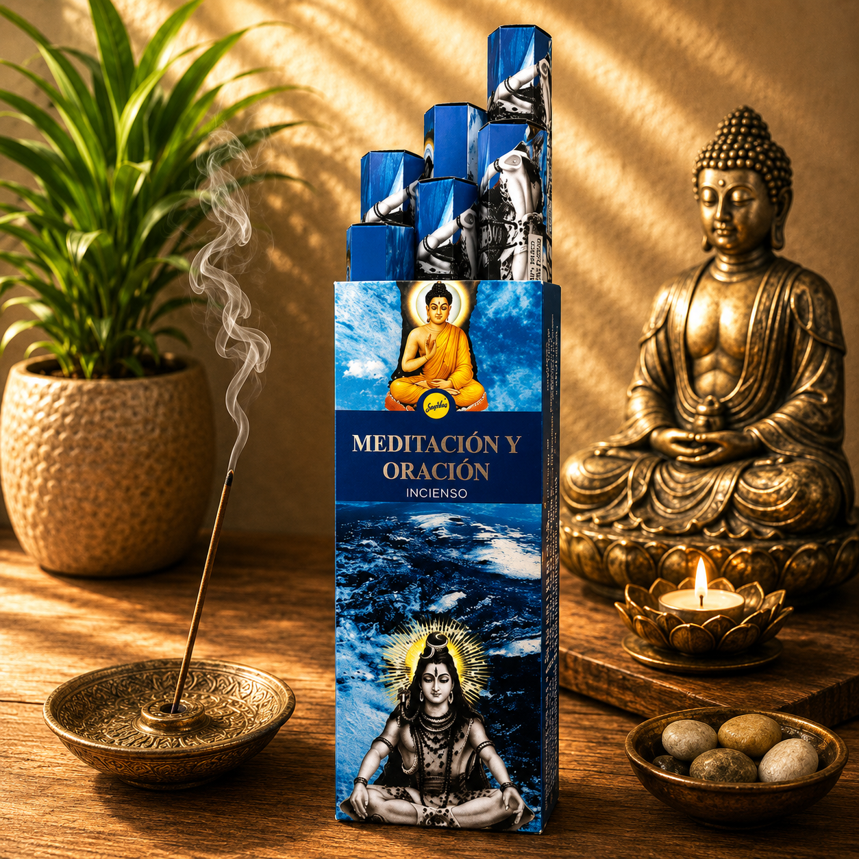 Incienso Hexa Meditación y Oración PPM8.9K