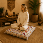 Cojín de Meditación Mándala Maharani - BOUTIQUEDELAINDIA