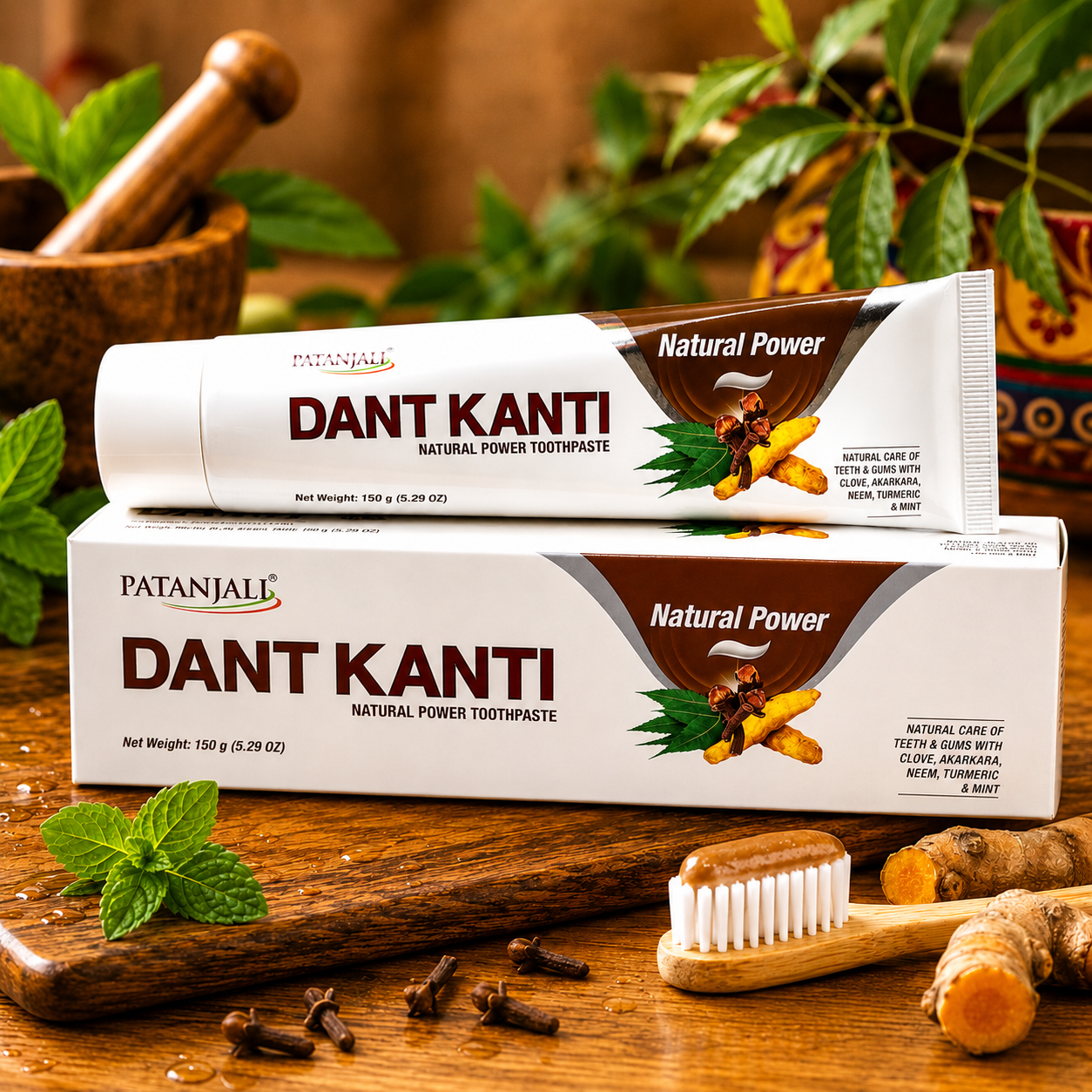 Crema Dental Herbal Patanjali