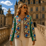 Chaqueta Corta Ruhi 100% en Seda - BOUTIQUEDELAINDIA