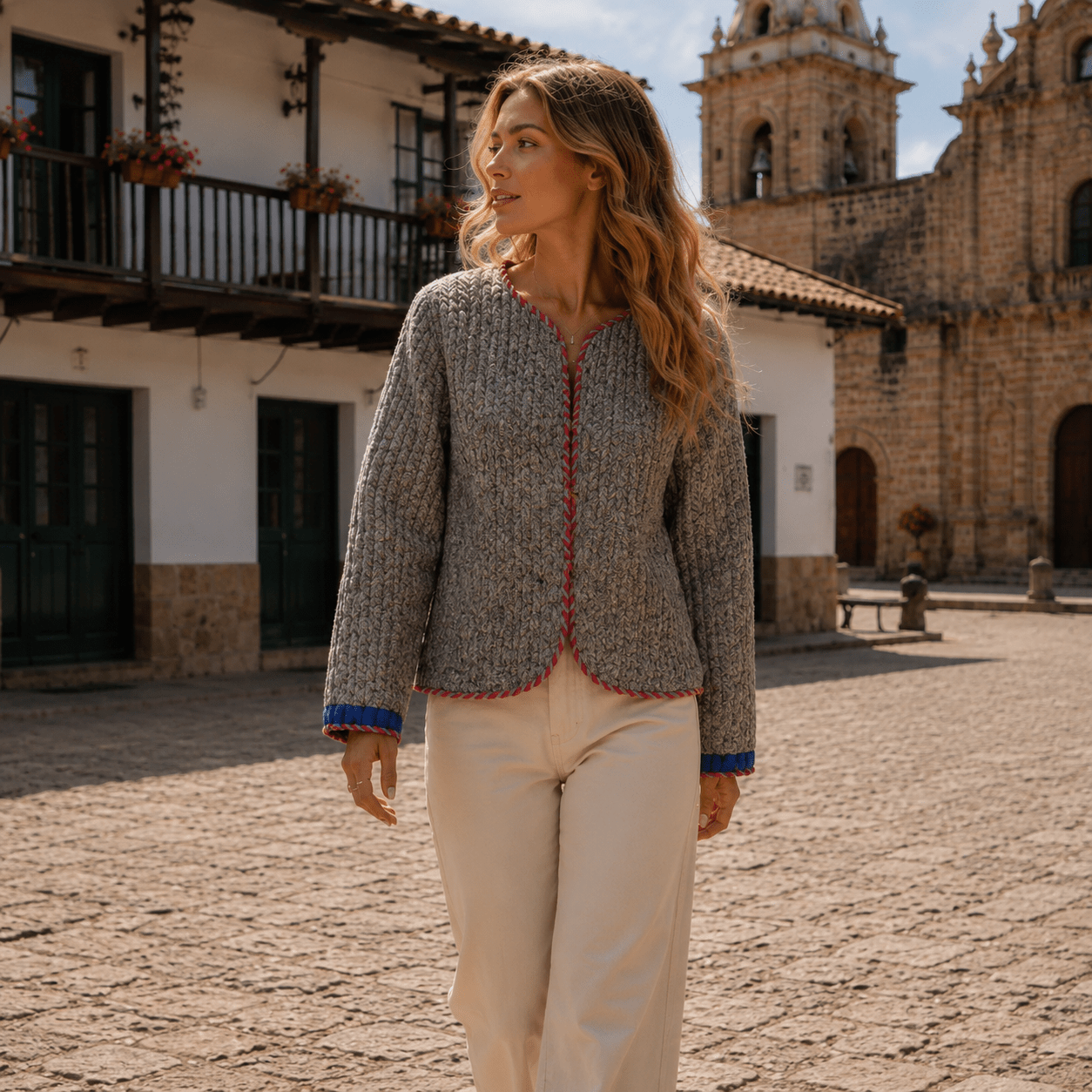 Chaqueta Corta Ziya 100% en Seda
