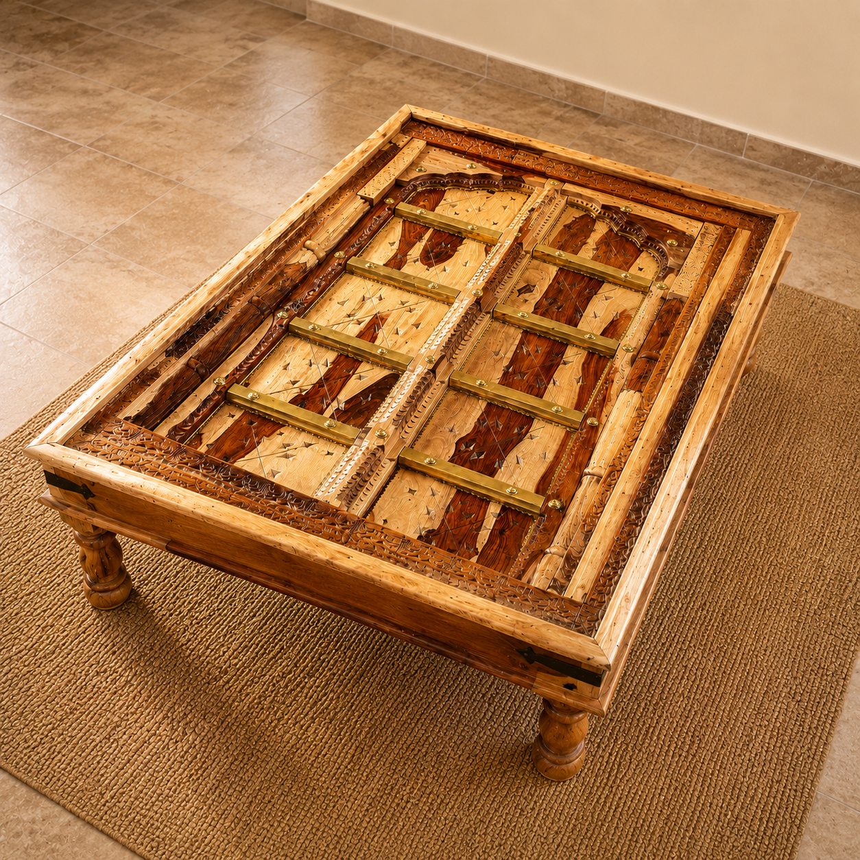 Mesa de Centro Raj Mahal
