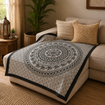 Tapiz decorativo grande, tapiz de pared, tapiz mandala, tela decorativa, Boutique de la India en Colombia 