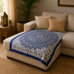 Tapiz decorativo grande, tapiz de pared, tapiz mandala, tela decorativa, Boutique de la India en Colombia 