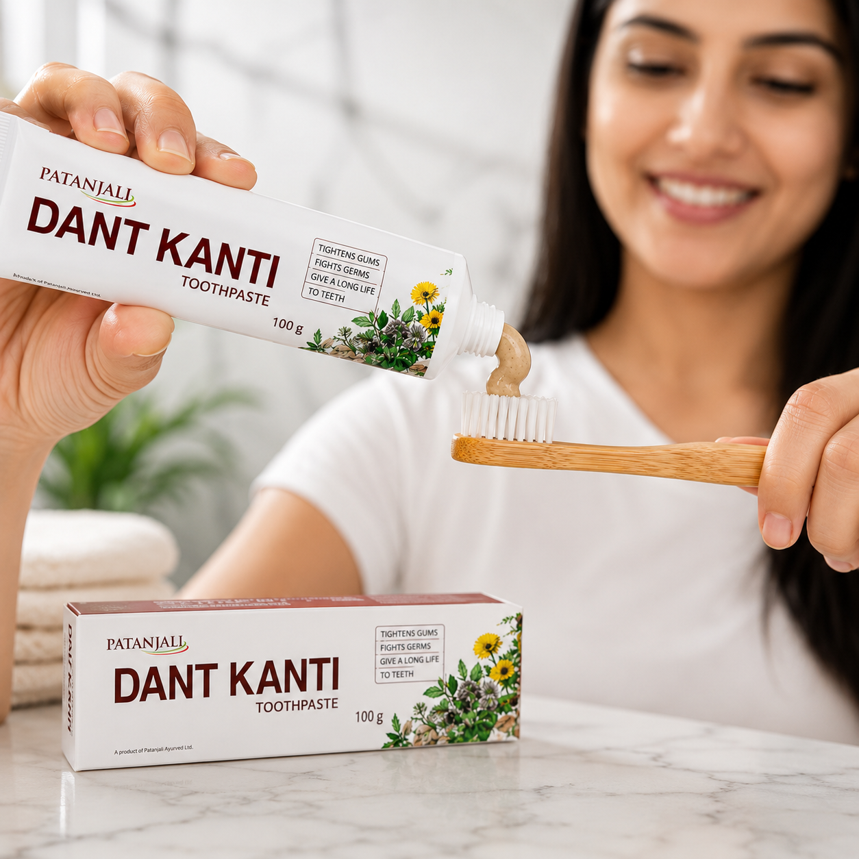 Crema Dental Herbal Patanjali