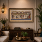 Cuadro Egipcio Decorativo Grande  BOUTIQUEDELAINDIAENCOLOMBIA