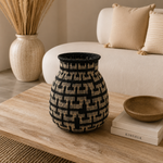 Canasto, Jarrón Werrengue, Artesanía Colombiana - BOUTIQUEDELAINDIA