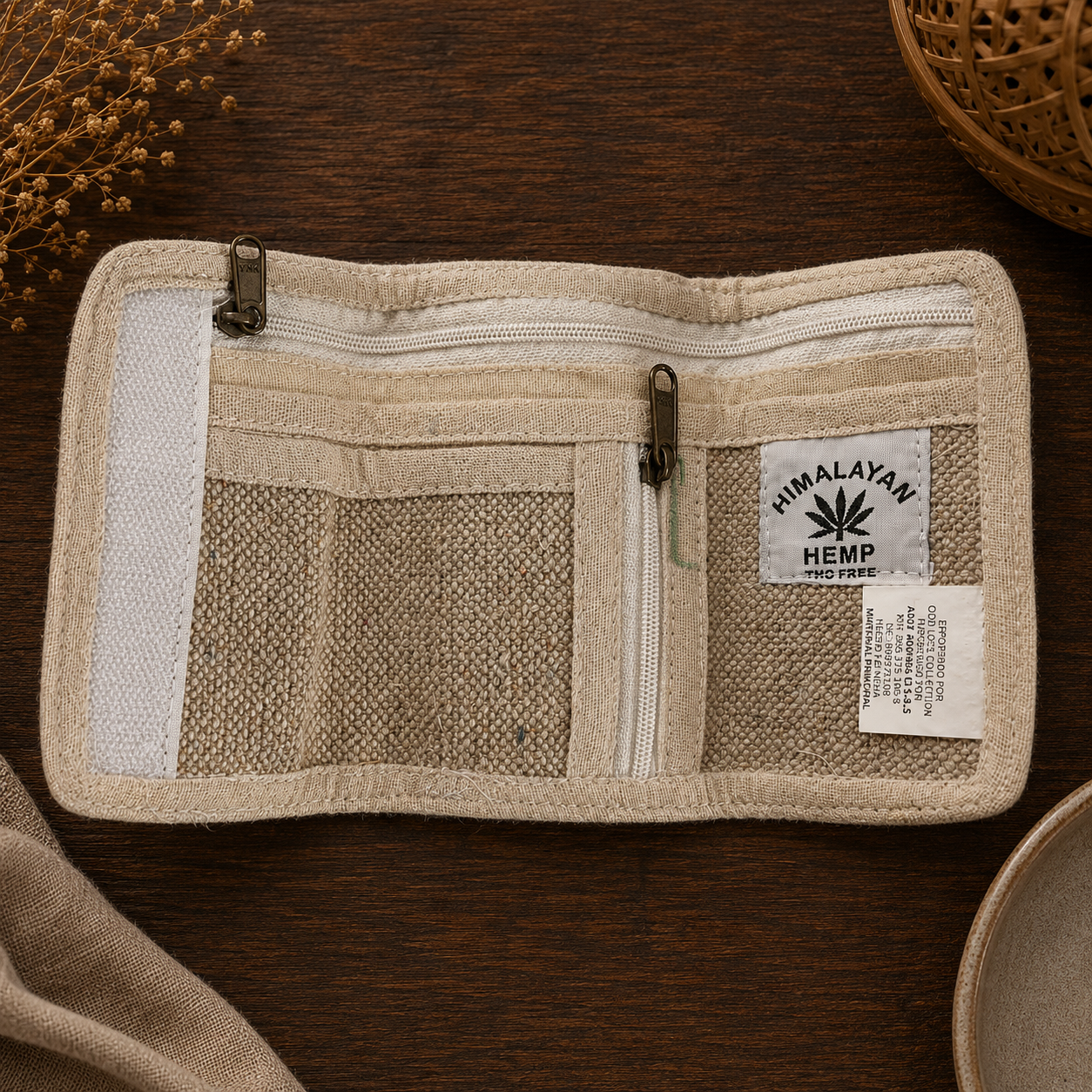 Billetera Hemp, cartera hemp - BOUTIQUEDELAINDIAENCOLOMBIA