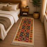 Tapete artesanal Hindú, Alfombra Hindú - BOUTIQUEDELAINDIA