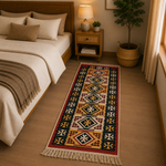 Tapete artesanal Hindú, Alfombra Hindú - BOUTIQUEDELAINDIA