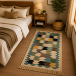 Tapete artesanal Hindú, Alfombra Hindú - BOUTIQUEDELAINDIA